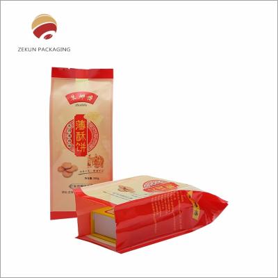 China Dustproof And Oxidation Proof Food Packaging Paper Bag With Matt Or Shiny Finishing for sale