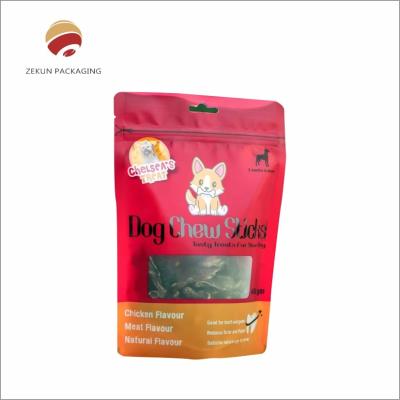 China Customizable Food Packaging Stand Up Pouches With Hot Press Seal for sale