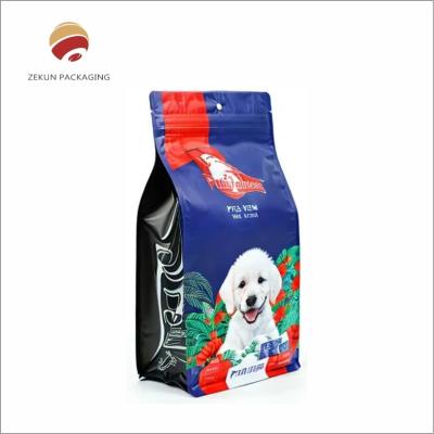 China Multi Color Printed Gravure Printing Pet Packaging Food Pouch For Pet Snacks for sale