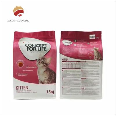 China Custom Printed Pet Food Bags With Vibrant Colors And Matt Or Shiny Finish for sale