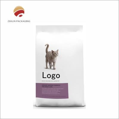 Chine Nourriture pour animaux de compagnie personnalisée colorée Stand Up Pouch Emballage de nourriture pour animaux de compagnie avec fermeture à glissière durable à vendre