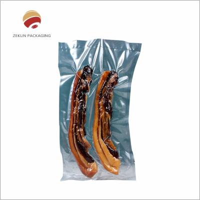 China Customizable PA/PE 3 Side Clear Sustainable Vacuum Sealer Bag For Preserving Freshness for sale