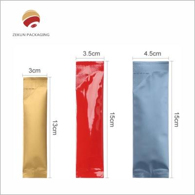 China Tear-Resistant Tea Packaging Bag with Matt or Shiny Finishing and Zipper Top for sale