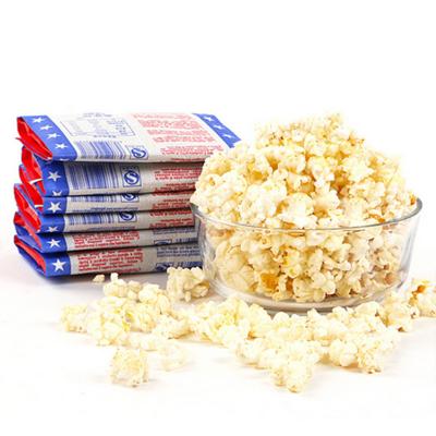 China Custom Waterproof And Oil-proof Kraft Paper Bag Microwave Oven Special Popcorn Paper Bag Custom Made for sale