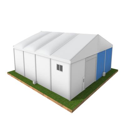 China 2021 New Design Modern Water Proof Factory Supply Warehouse Luxury Warehouse Tent Glass for sale