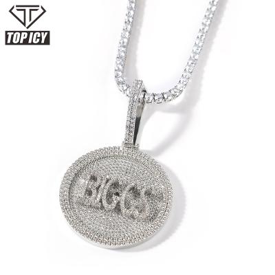 China Hip Hop Newcomer Hip Hop Combination Letter DIY Letter Necklace DIY Splicing Spinning Pendant Necklace for sale