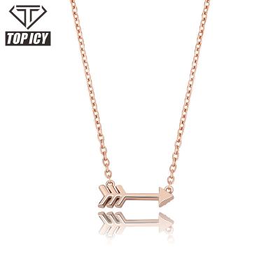 China Hiphop Hip Pop Gold Silver Pendant With AAA Cubic Zirconia Iced Out 925 Sterling Silver Beautiful Jewelry Arrow Pendants For Necklace for sale