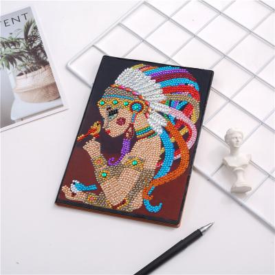 China New Classic/Postmodern Wholesale 3d 5d Mandala Carton Diamond Art A5 Painting Notebook for sale