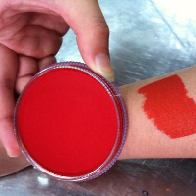 China Face/Body Customized 30g Halloween Cosplay Colorful Face Water Based Activated Body Paint for sale