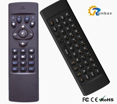 China Media Player Controller Wireless Keyboard Fly Air Mouse for Android TV Box 2.4G + Air Mouse for sale