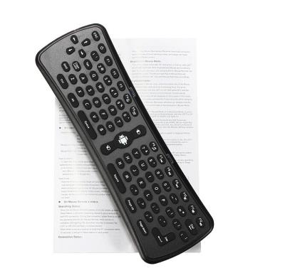 China Remote Control 2.4G Fly Air Mouse Wireless with Qwerty Keyboard for Android Smart TV Box for sale