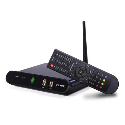 China High Definition Amlogic MX Dual Core Android TV Box with DVB-S2 Skybox Google Media Player for sale