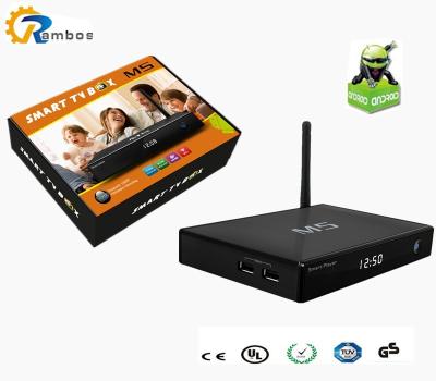 China Caixa de Amlogic S805 Google Malasia IPTV com o andróide esperto da caixa da tevê de 169 canais livres 4,4 1GB/8GB H.265 à venda