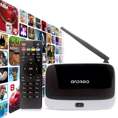 China RK3188T Quad Core Android Smart TV Box / Google Android 4.4.2 IPTV Player Multi Language for sale