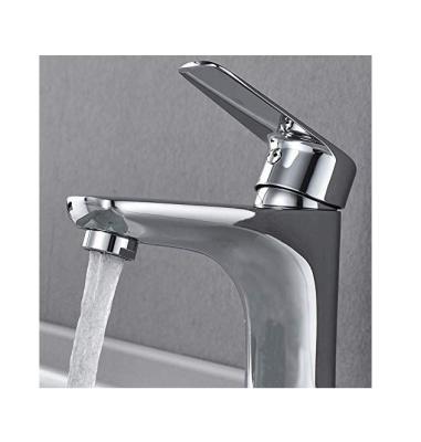 China High Quality Modern Single Lever Basin Faucet Metered Countertop Deck Mount Bathroom Sink Faucet Sink Faucets for sale