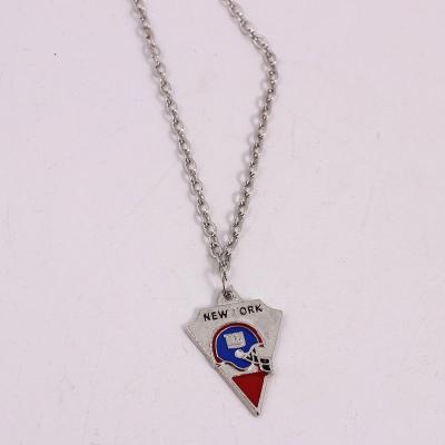 China Gift Hot Sales American Football Team Necklace Women Lady Sexy Fashion Jewelry Football Necklace for sale