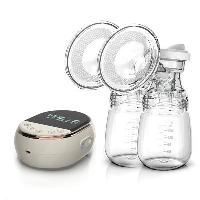 China Portable Natural Dual 3D BPA Free Electric Breast Pump Breastfeeding Pumps OEM Breastpump Factory Breast Firming Pump for sale