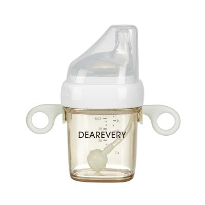 China BPA Free Cute Baby Milk Storage Container Feeding Bottle PPSU Milk Bottles for sale