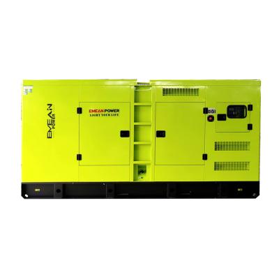 China 125kva 100kw Silent Diesel Generator With Ricardo R6105AZLD Engine PE Film Packing zu verkaufen