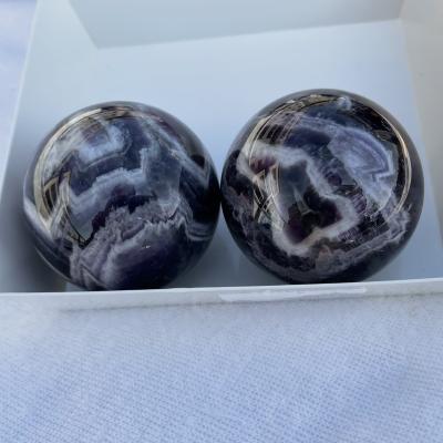 China China 100% natural polished amethyst quartz dream sphere for fengshui decoration crafts for sale