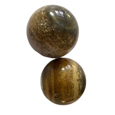 China New China Natural Stone Crystal Healing Stones Ocean Jasper Sphere For Fengshui for sale