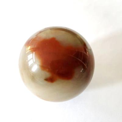 China Wholesale China People Open Natural Gemstone Crystals Healing Stones Jade Colorful Sphere for sale