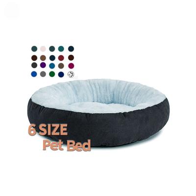 China Travel Designer Logo Machine Washable Removable Interior Multi Portable Dog Bed for sale