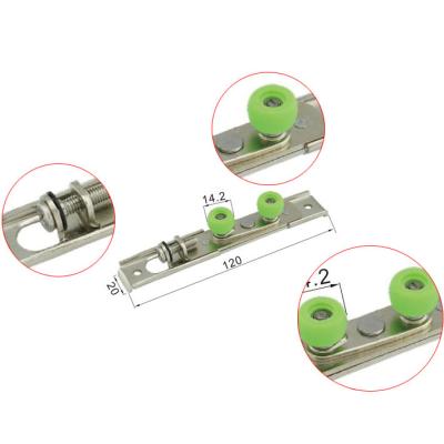 China Factory Wholesale Modern High Quality Stainless Steel Sliding Door Roller Adjustable Pulley for sale