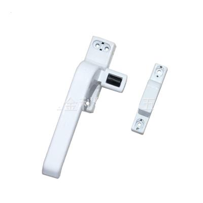 China Wholesale High Quality Aluminum Door and Window Handles Modern Factory Accessories with White Color for sale