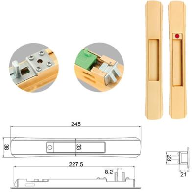 China Wholesale modern factory price with high quality hardware light sliding lock for sliding door for sale