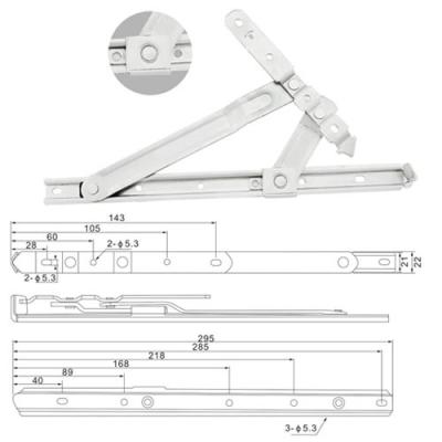 China Modern Smartherm Quality Stainless Steel Window Hinge for sale