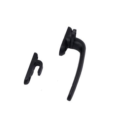 China Modern OEM Aluminum Window Handles Stainless Steel With Black Color for sale