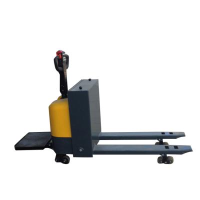 China Building Material Shops 2000mm Series Electric Hydraulic Pallet Jack Truck With Lithium Battery for sale