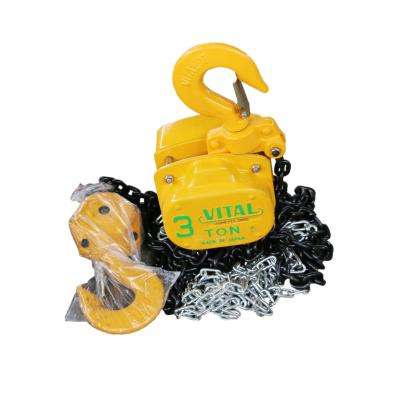 China Building Material Stores CE Certificated VTA 5 Ton Hand Chain Hoist Hand Chain Block For Lifting for sale