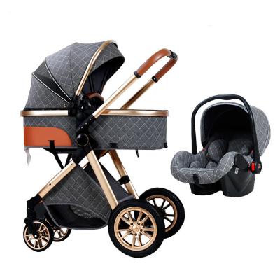 China High Landscape Baby Stroller With Car Seat Binobebe Baby Stroller Chinese Supplier Luxury Sale 3 Directly In 1 High View Baby Pram Carrier for sale