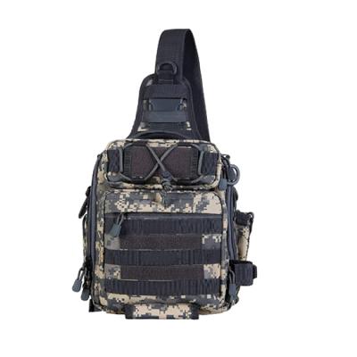 China Hot Selling Outdoor Multifunctional Tactical Rod Fishing Tackle Bag Sling Bag for sale