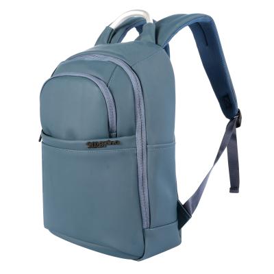 China Waterproof Fashion Branded Backpack Leather Men's Laptop College Bag Backpack PU Bookbags for sale