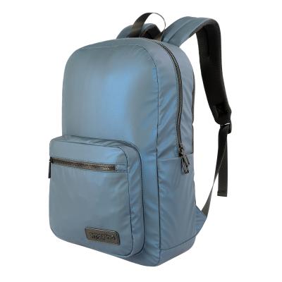 China Waterproof Fashion 2021 Wholesale Casual Bag PU Soft Backpack Bag For Women Men for sale