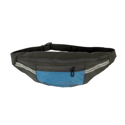 China 2021 Water Proof Multifunctional Running Bag Reflective Sports Waist Recycling Bag For Women Men for sale