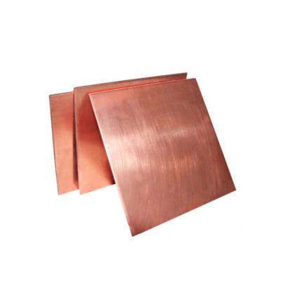 China Construction 1.5mm c1100 copper sheet plates for sale