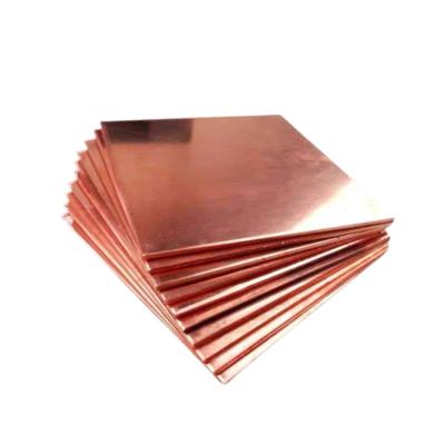 China Construction C1100 Copper Plates 3mm 4mm 5mm for sale