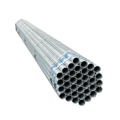 China Liquid Pipe 6 Meter Q235 Hot Dip Welded Galvanized Steel Pipe for sale