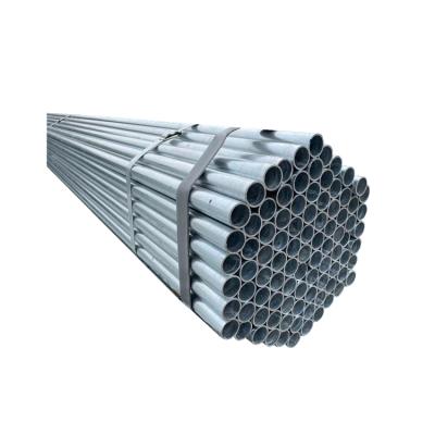 China Hot Dip Liquid Pipe / Pre-Galvanized Round Steel Tube for sale