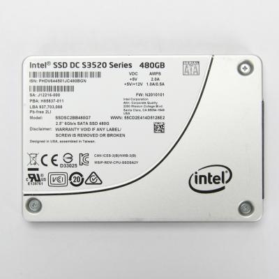 China DC S3520 Series SSD 480GB SATA 6Gbps 2.5inch HPE SSD Hard Drive SSD Server Disk Drive Disk for sale