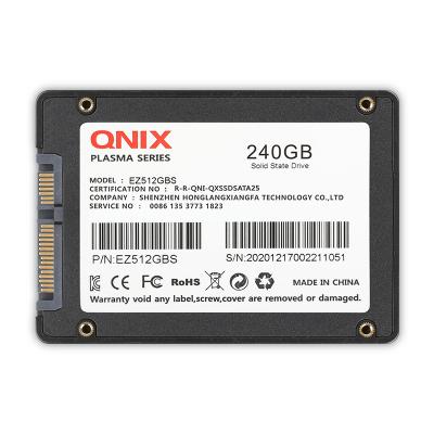 China SSD Drive 240 Gb 2.5 Inch SATA3 Internal Solid State Drive 98.5*69*7mm for sale