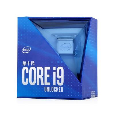 China Desktop Server Intel Core i9-10900K Processor 10 Cores 20 Cores 20 Leads LGA1200 Support Intel 400 Series Motherboard Intel i9-10900K CPU for sale