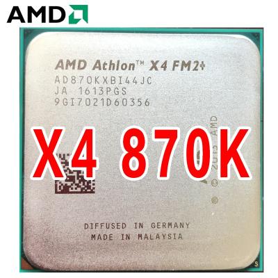 China Desktop AMD Athlon X4 870K 3.9 GHz Quad-Core 870K CPU Processor AD870KXBI44JC Socket FM2+ for sale