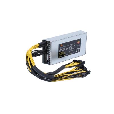 China 12V Hot Single Output 2U 2000w Server Power Supply 93% Desktop GPU Chassis/ASIC 2000W 100-240VAC Efficiency S9 851 Power 852 T9 E9 L3++ for sale