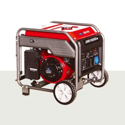 China Jialing JHR10000ie Start 8kw Gasoline Portable Electric Generators With 15 Wheels for sale