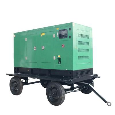 China For cold storage 40kva 30kw super quiet portable diesel electric generator set JL30DC-A for sale